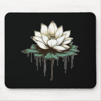 Mousepad Ioga Botânico Lótus Espiritual
