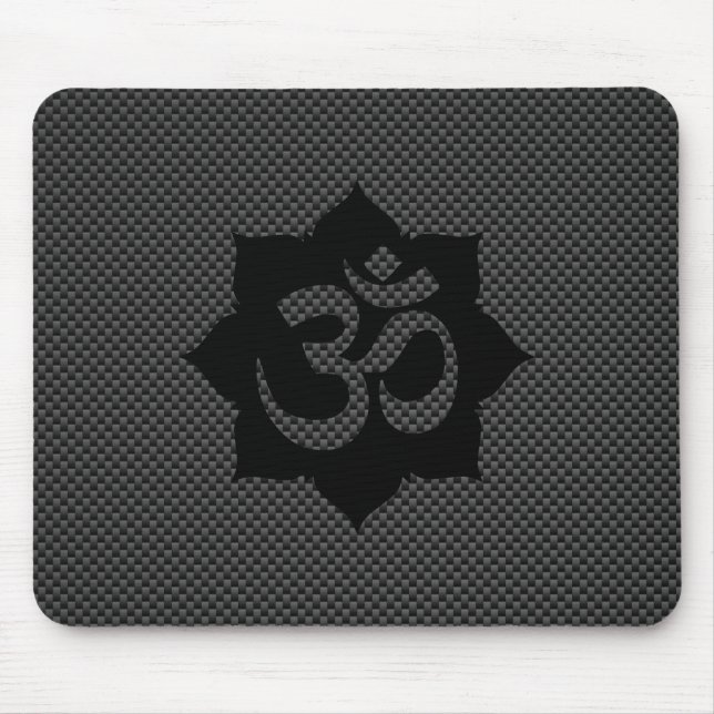 Mousepad Ioga da espiritualidade de OM Lotus no estilo da (Frente)