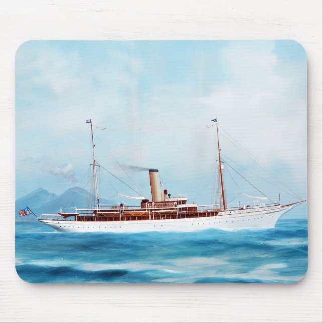 Mousepad Iolanda Iate a Vapor 1909 (Frente)