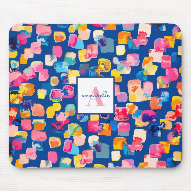 Mousepad iPad Personalizado por Abstrato com Pincel Bright  (Frente)