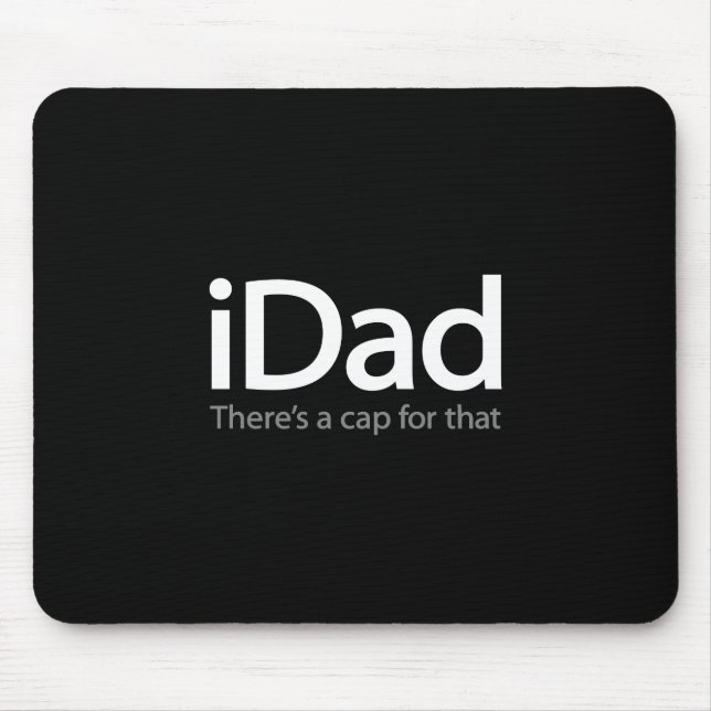 Mousepad iPai (Pai) - Presente de Dia de os pais (Frente)
