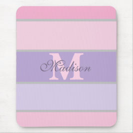Mousepad iPhone / iPad pastel pálido e roxo