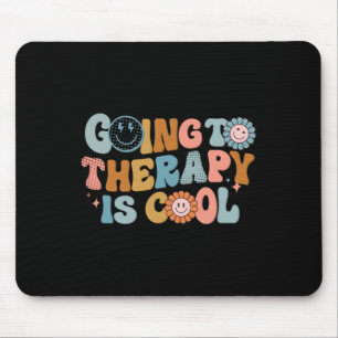 Mousepad Ir À Terapia É Retro-Feminista Legal