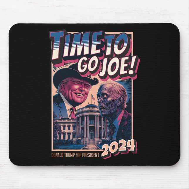 Mousepad Ir Joe Funny Pro Trump 2024 (Frente)