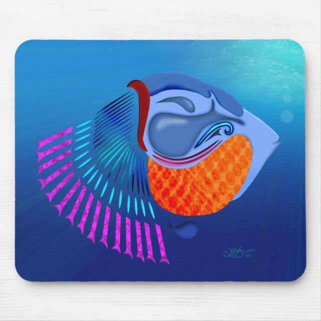 Mousepad Ir Peixe (Frente)