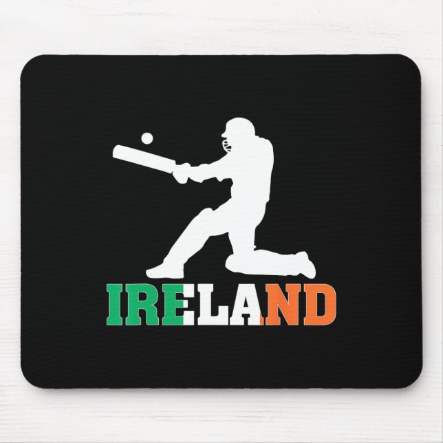 Mousepad Ireland Cricket Fan Jersey 2025 Irish Cricket  (Frente)