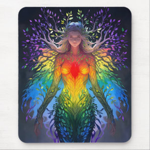 Mousepad “Iridesca” - Guardiã das Cores