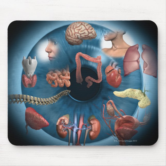 Mousepad Iridologia (Frente)