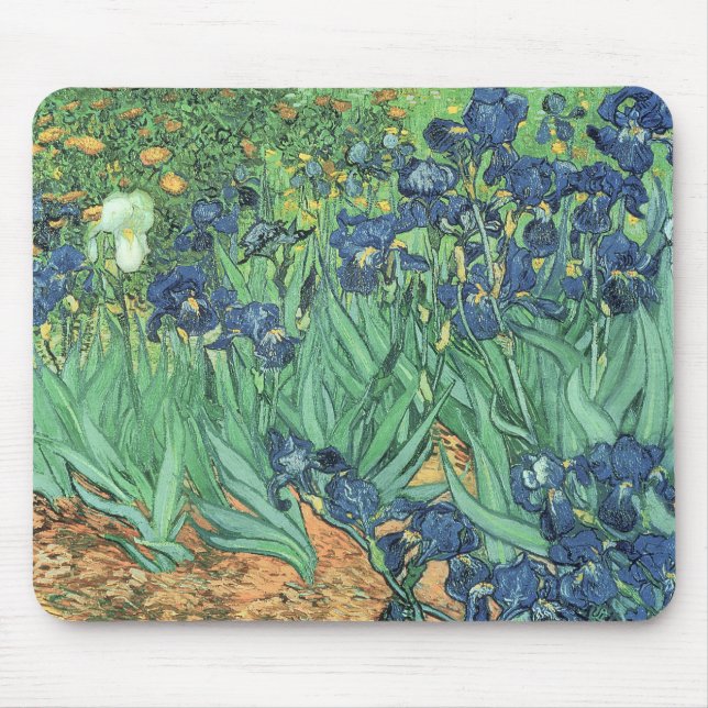 Mousepad Íris de Vincent van Gogh |, 1889 (Frente)