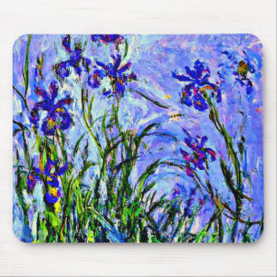 Mousepad Íris Lilases por Claude Monet