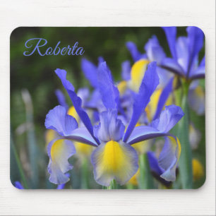 Mousepad Íris púrpura e amarela *Personalizar*