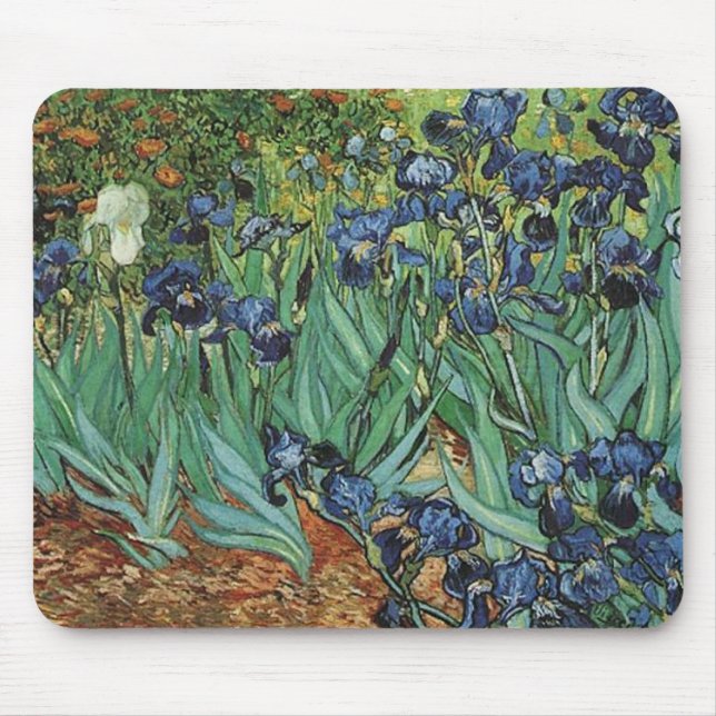 Mousepad Íris Vincent van Gogh (Frente)