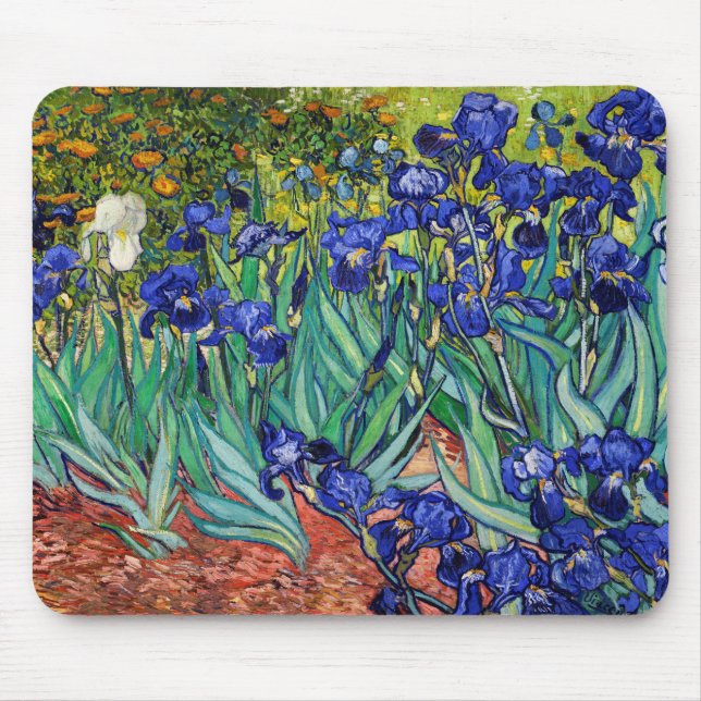 Mousepad Írises de Vincent van Gogh (Frente)