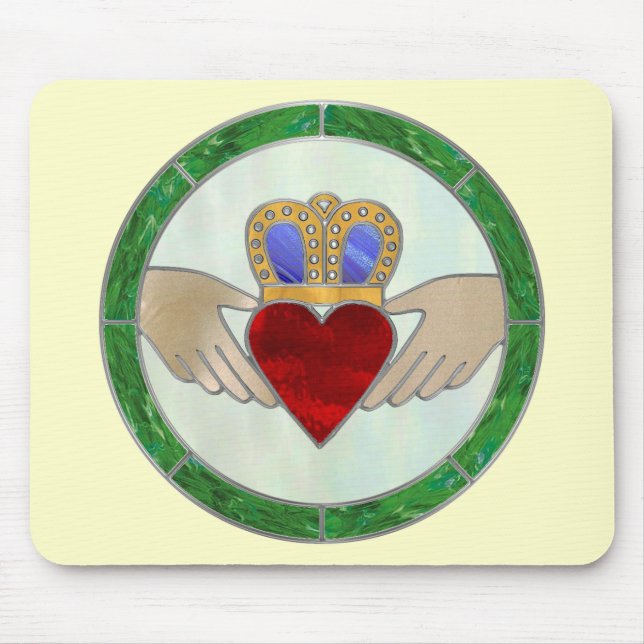 Mousepad Irish Claddagh (Frente)