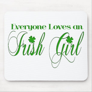 Mousepad Irish Girl