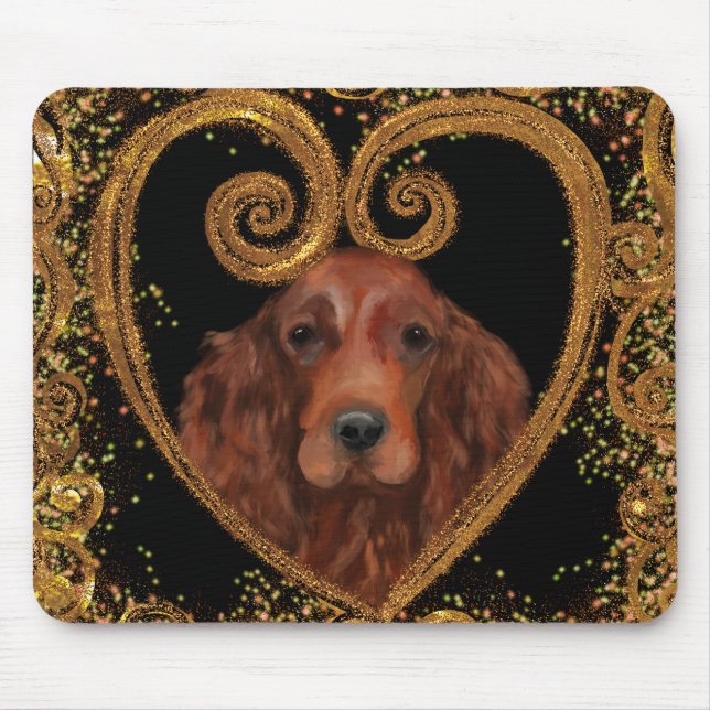 MOUSEPAD IRISH SETTER (Frente)