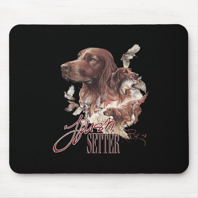 Mousepad Irish Setter Dog Lovers (Frente)