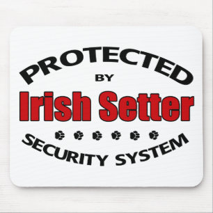 Mousepad Irish Setter Security