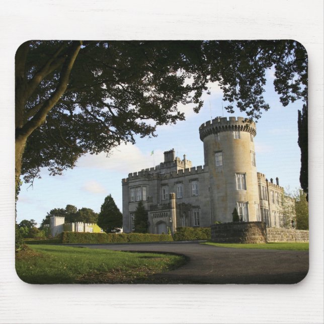 Mousepad Irlanda, a entrada lateral do Castelo Dromoland. (Frente)