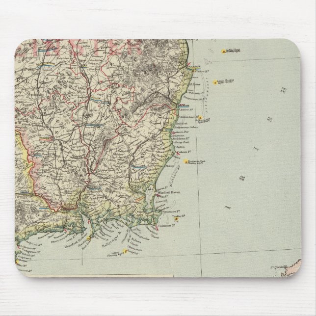 Mousepad Irlanda do Sudeste (Frente)