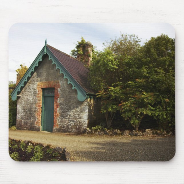 Mousepad Irlanda, o jardim murado do Castelo Dromoland (Frente)