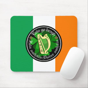 Mousepad Irlanda para sempre/Erin ir bragh/1 sangue/pessoas