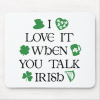Irlandês da conversa a mim