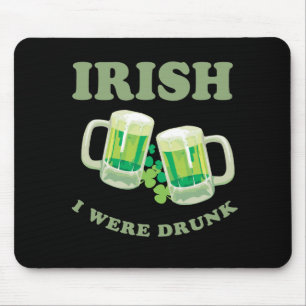 MOUSEPAD IRLANDÊS EU ESTAVA BÊBEDO