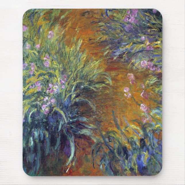 Mousepad Irlandeses de Claude Monet (Frente)