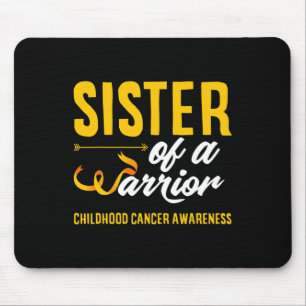 Mousepad Irmã De Um Cancer De Infância Irmão Guerreiro