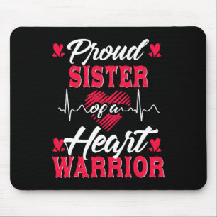 Mousepad Irmã De Um Guerreiro Cardíaco Sensibilização Do Ch