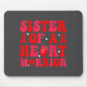 Mousepad Irmã de um Guerreiro do Coração Conscientização so