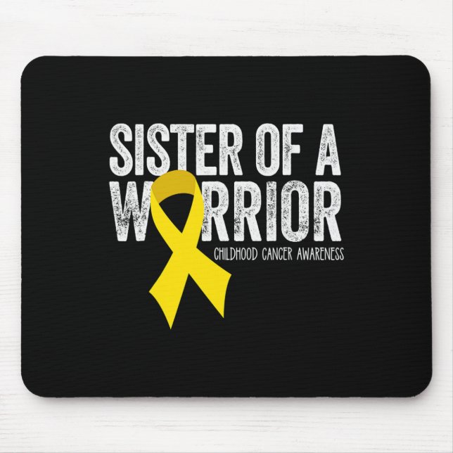 Mousepad Irmã do Cancer de Guerra da Infância Ri (Frente)