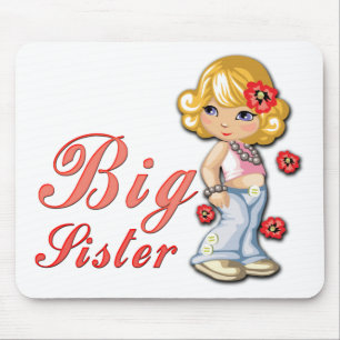 Mousepad Irmã e Flores Grandes