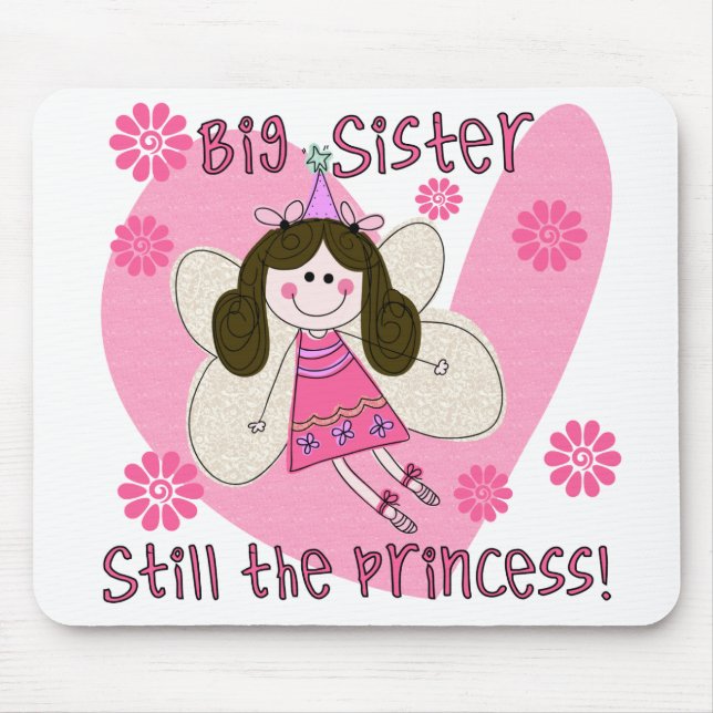 Mousepad Irmã Grande Ainda A Princesa (Frente)