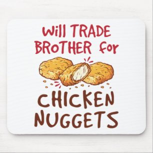 Mousepad Irmão Comercializado para Nuggets de Frango