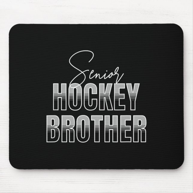 Mousepad Irmão de hóquei sênior (Frente)