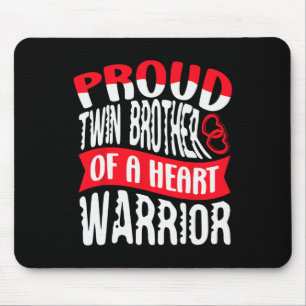 Mousepad Irmão De Um Guerreiro Cardíaco Defeito De Doença C