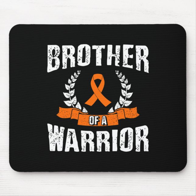 Mousepad Irmão De Um Guerreiro Sensibilizado Para A Leucemi (Frente)