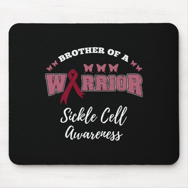 Mousepad Irmão De Uma Célula Falsiforme Do Guerreiro (Frente)