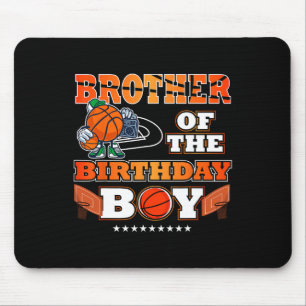 Mousepad Irmão Do Aniversário Do Jogador Bysketbyll B-da
