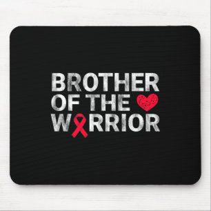 Mousepad Irmão Do Guerreiro Do Coração Conscientização Doen