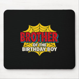 Mousepad Irmão mais novo do menino aniversariante tema do S