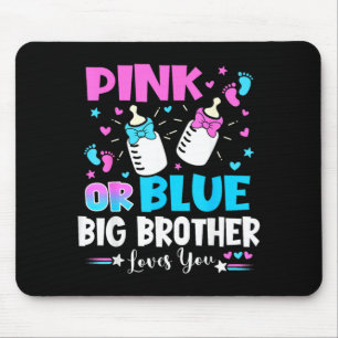 Mousepad Irmão Mais Velho Ama Revelação do Sexo do Bebê Ros