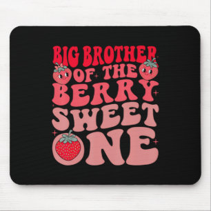 Mousepad Irmão Mais Velho Da Morango Doce Fruta Morango