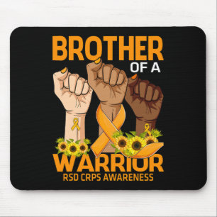 Mousepad Irmão-Mão De Um Guerreiro RSD Sensibilização CRPS