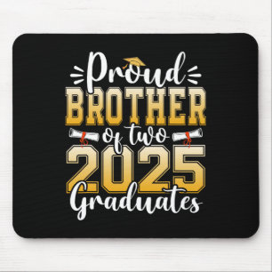 Mousepad Irmão Orgulhoso De Dois Graduadores De Mais velho