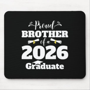 Mousepad Irmão Orgulhoso De Um Formando De 2026 Camisa Cl D