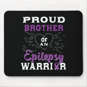 Mousepad Irmão Orgulhoso De Um Guerreiro Epilepsia Sensibil