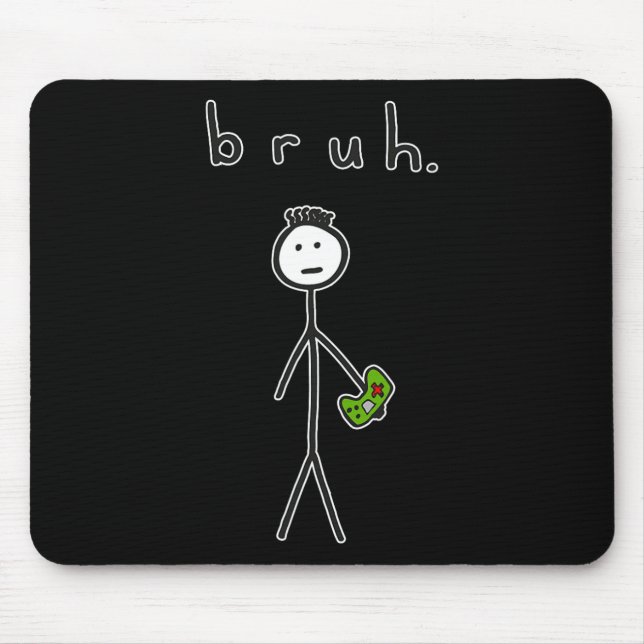 Mousepad Irmãozinho Bonito Boneco de Palito Para Amantes de (Frente)